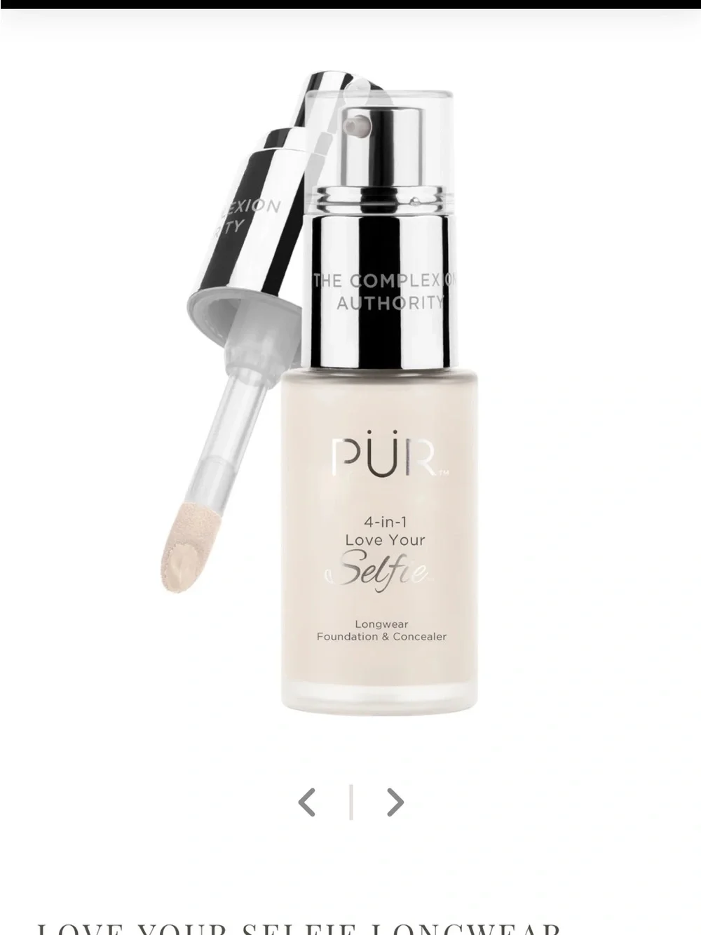PUR Love Your Selfie Longwear Foundation & Concealer LN1